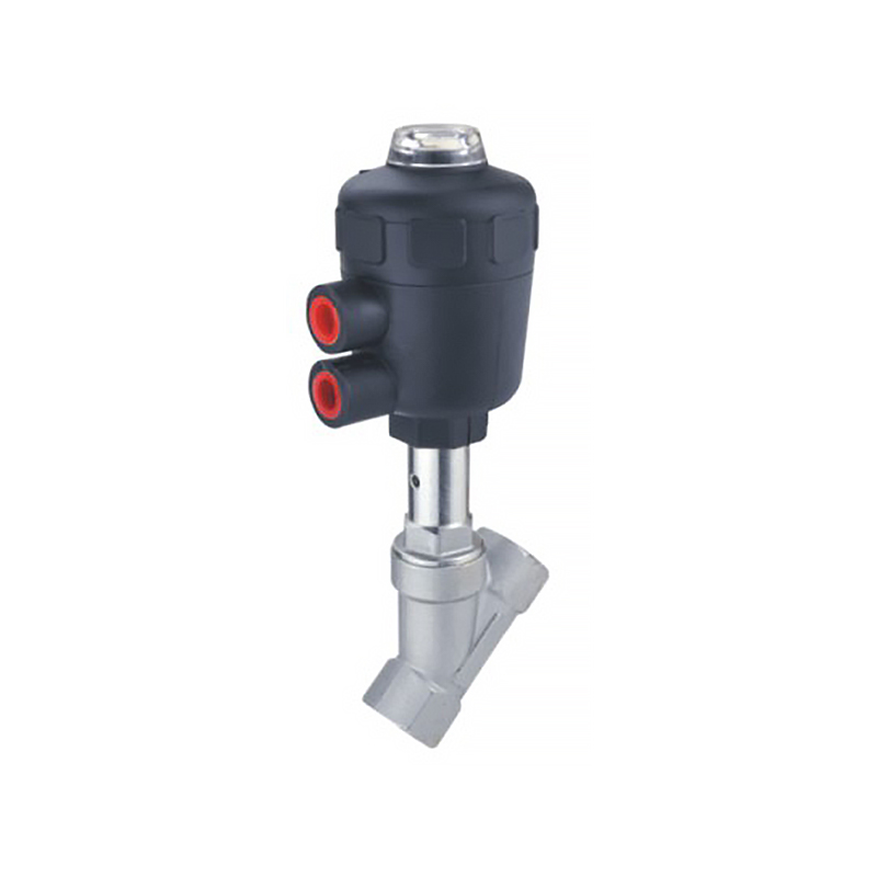 BJZF Plastic Head Angle Seat Valve