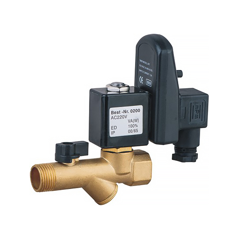 NMDZ Electronic Drain Valve (Normally Closed) (Brass Valve Body)