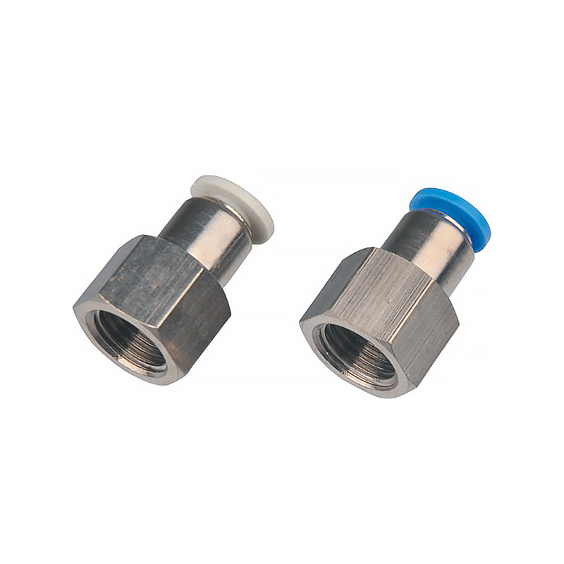 PCF-G Diaphragm Internal Thread Straight Through~G Screw Text